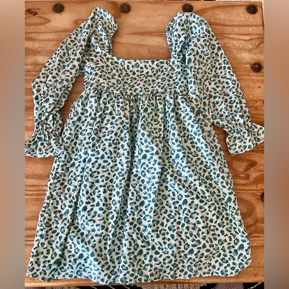 Janie and Jack Leopard Dress